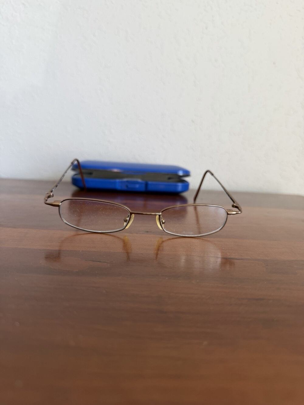 Blue Moon Brown Eye Glasses Eyewear BM315 140mm Frames Full Rim Eclectic Grandpa